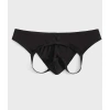 Erkek  Fantazi Siyah Jockstrap İç Giyim