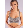 Giselle Half Padded Bra, Gri Toparlayıcı  Konforlu Ve Şık Sütyen