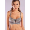 Giselle Half Padded Bra, Gri Toparlayıcı  Konforlu Ve Şık Sütyen