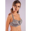 Giselle Half Padded Bra, Gri Toparlayıcı  Konforlu Ve Şık Sütyen