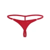 Halkalı Mini Kırmızı Kadın Fantezi G String