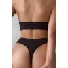 Kadın Kahverengi Seamless Tanga Sütyen Takım