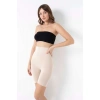 Kadın Toparlayıcı Bel Ve Bacak İnceltici Dikişsiz Yüksek Bel Kısa Paça Şort Korse (s)