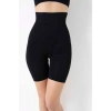 Kadın Toparlayıcı Bel Ve Bacak İnceltici Dikişsiz Yüksek Bel Kısa Paça Şort Korse (s)