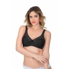 Siyah Mı Emay 169 C Basic Balenli Toparlayıcı Sütyen