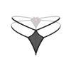 Transparan Siyah Fantazi Külot String