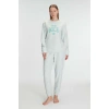 Uzun Kol Polar Pijama Takımı