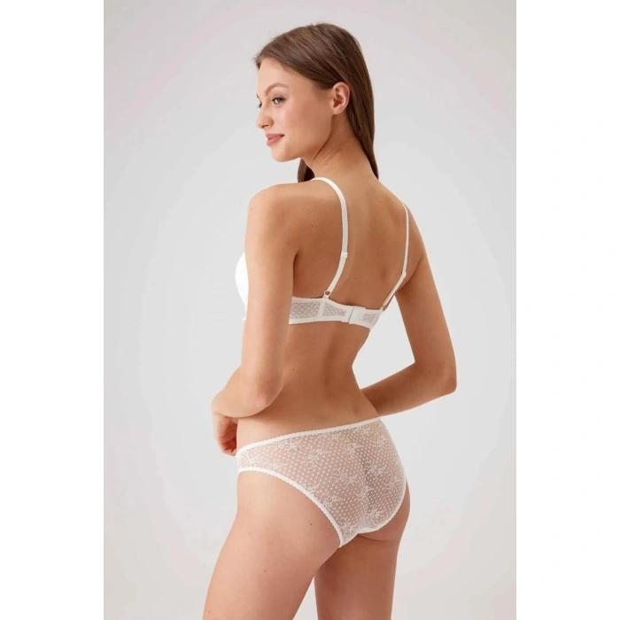 Balenli Desteksiz Sütyen Takımı Kadın 4030