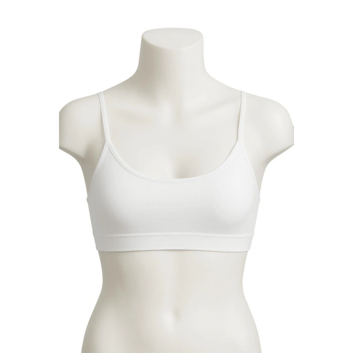 Beyaz Mı Emay 1815 6'lı Pedli Alıştırma Sütyeni