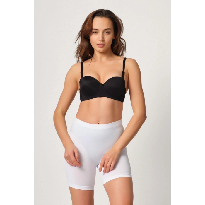 Beyaz Mı Emay 3003 Soft Paçalı Boxer