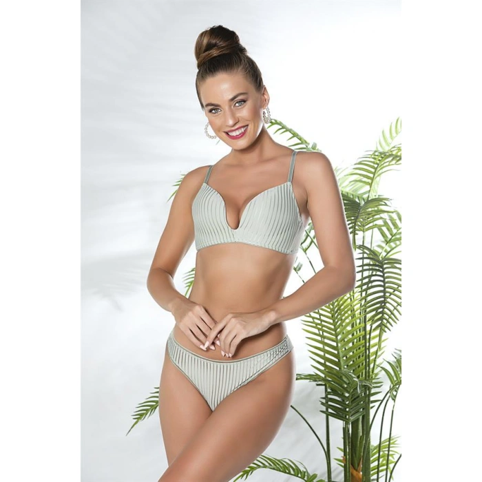 Dekolte Sütyen Ve String Takım Mint Yeşili (brf31772)