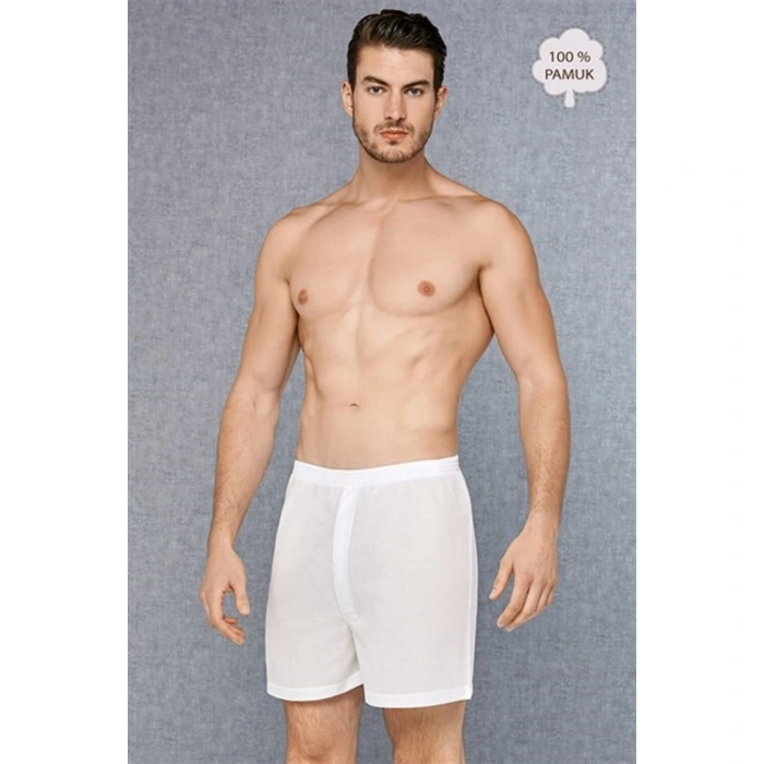 Doreanse Erkek  Pamuk Astarlı Uzun Bol Paça Boxer 1525