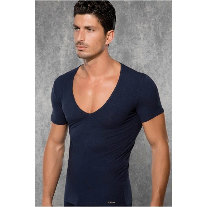 Doreanse  Yırtık Yaka Erkek  T-shirt 2820