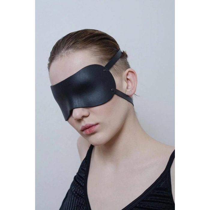 Düz Siyah Maske Uyku Gözlüğü