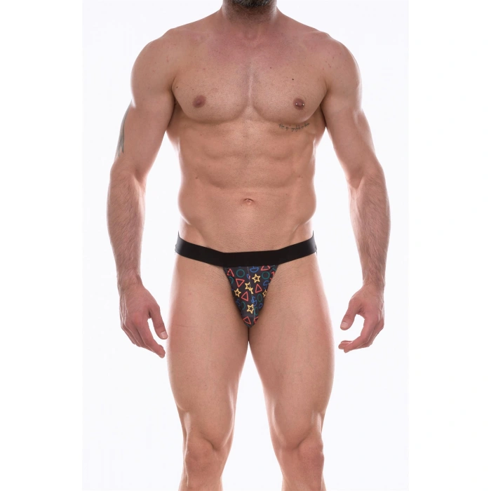 Erkek  Desenli Jockstrap Çamaşır