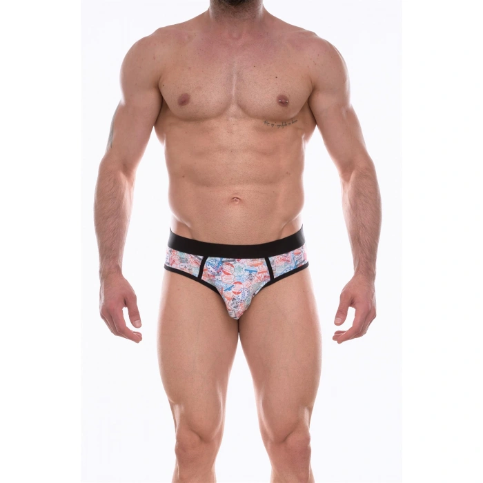 Erkek  Desenli Jockstrap Çamaşır