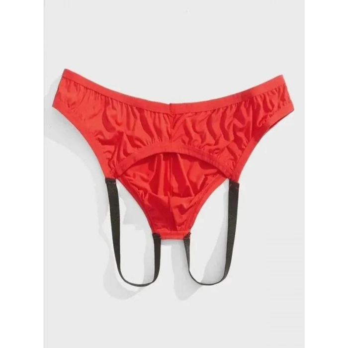 Erkek  Fantazi Kırmızı Jockstrap İç Giyim