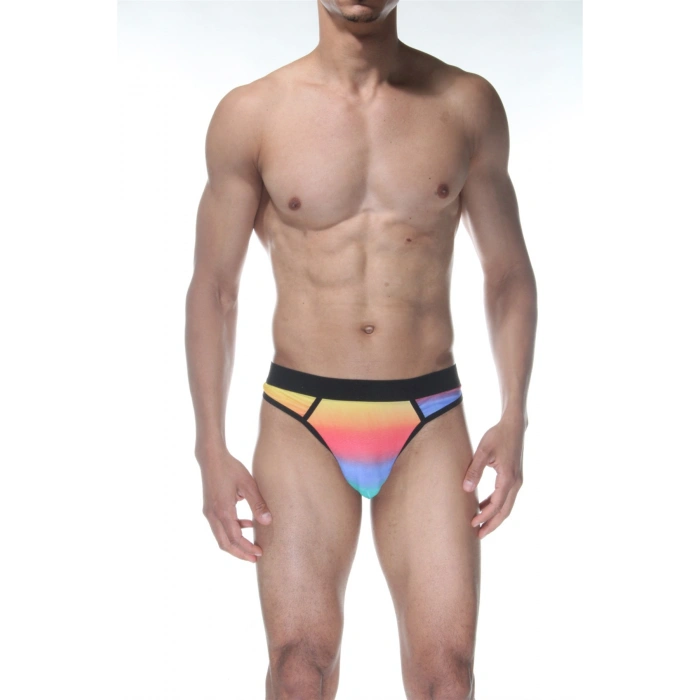 Gökkuşağı Erkek  Tanga Kulot