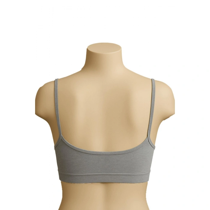 Gri Mı Emay 1815 6'lı Pedli Alıştırma Sütyeni