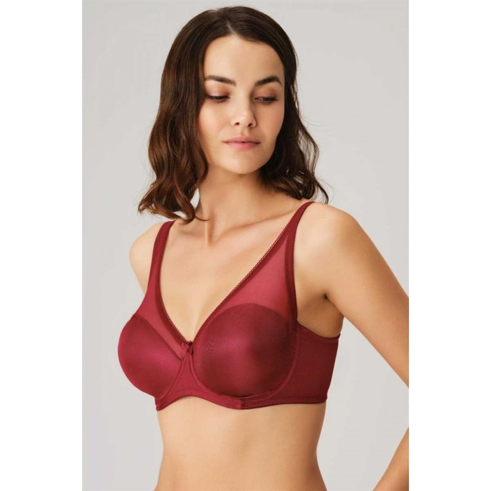 Kadın Balenli Desteksiz Dolgusuz Toparlayıcı Günlük Klasik Küçültücü Sütyen