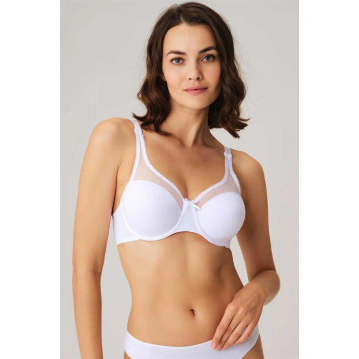 Kadın Balenli Desteksiz Dolgusuz Toparlayıcı Yumuşak Süngerli Günlük Klasik Küçültücü Sütyen