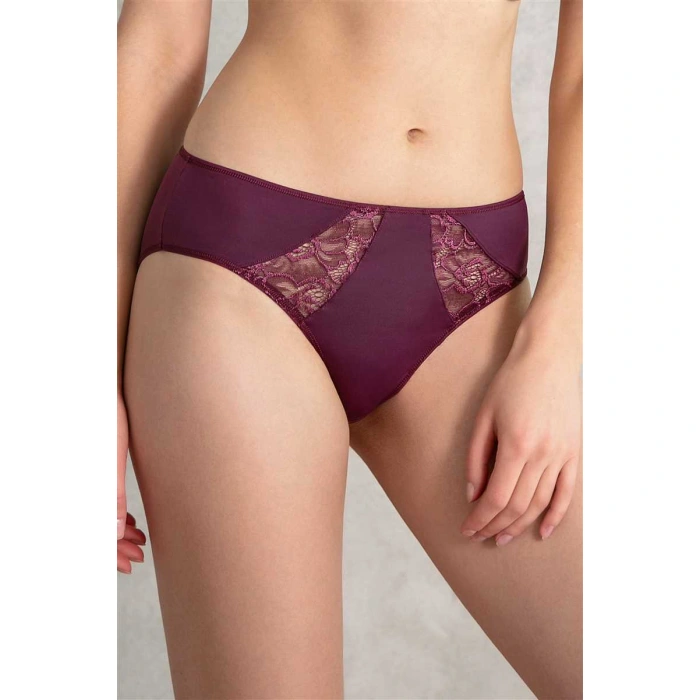 Kadın Mikro Kumaş Dantelli Slip