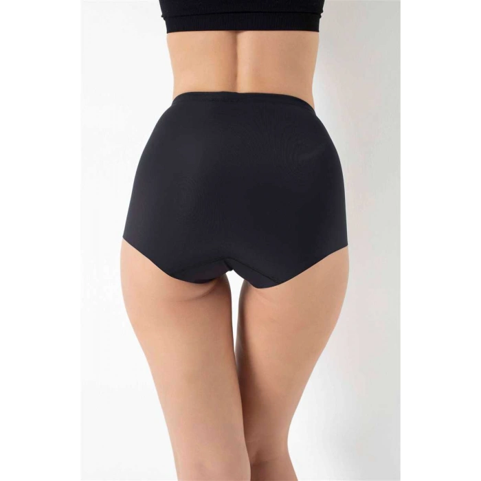 Kadın Mikro Kumaş Lazer Kesim Paça Külot Korse