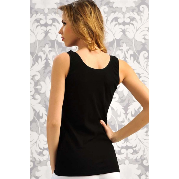 Kadın Pamuklu Geniş Askılı Atlet