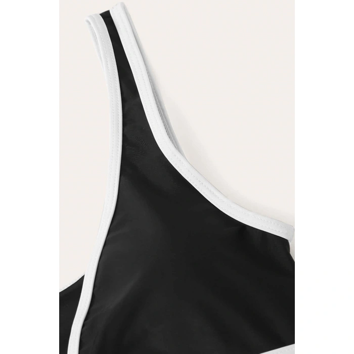 Kadın Siyah Pedli Yüksel Bel Sütyen Külot Takımı