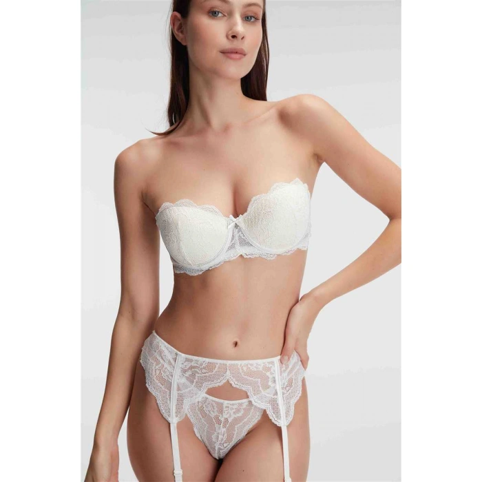 Kadın Sütyen, Jartiyer, String Ve Çorap Takım