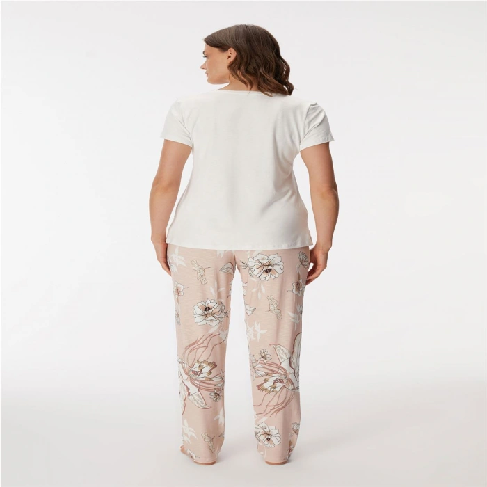 Kadın T-shirt Ve Pantolon Takım