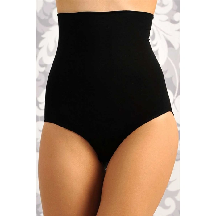 Kadın Toparlayıcı Bel İnceltici Dikişsiz Yüksek Bel Külot Korse (s)