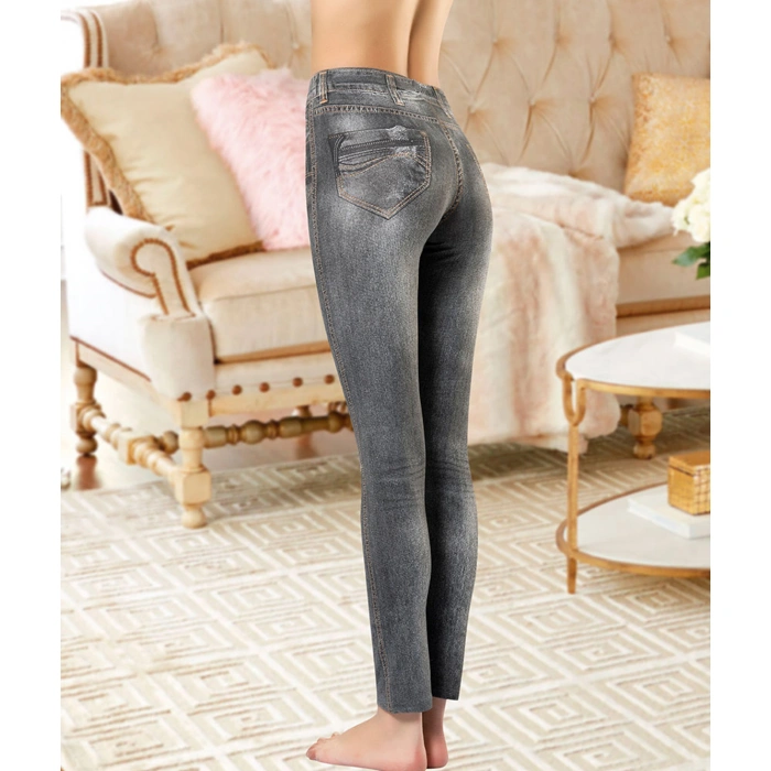 Kot Görünümlü Kadın Tayt 440