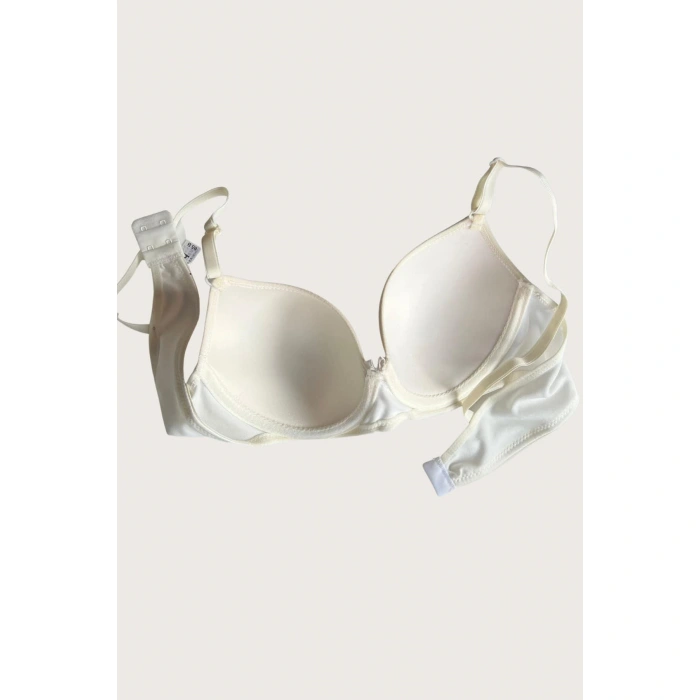 Mikro Kumaş İçi Boş Balenli Günlük Tek Desteksiz Sütyen