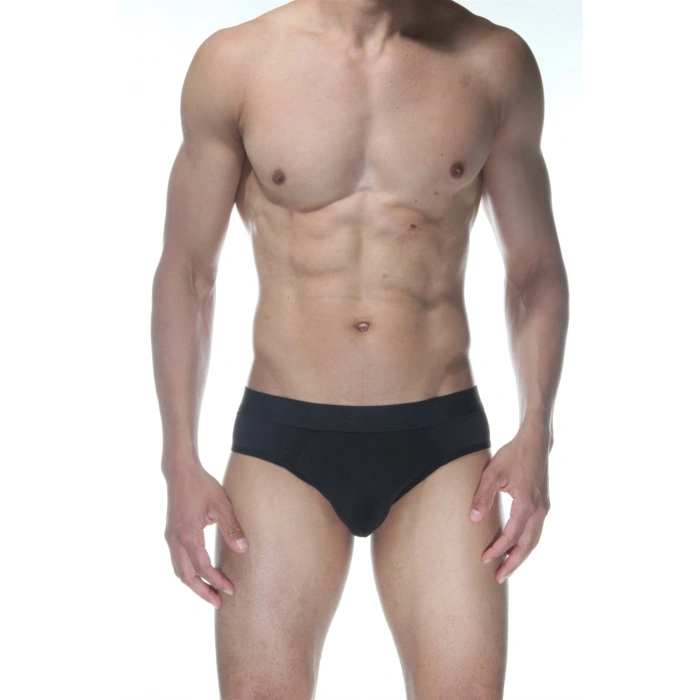 Siyah Jockstrap Erkek  İç Giyim