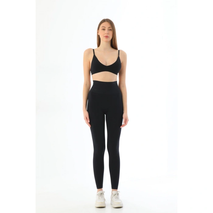 Siyah Mı 3905 Yüksek Bel Toparlayıcı Tayt