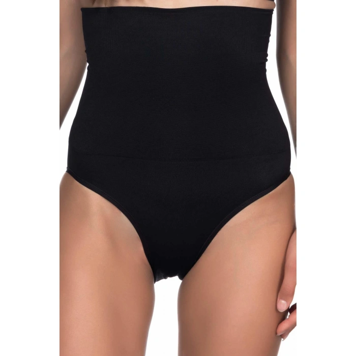 Siyah Mı Emay 2009 Yüksek Bel Double Slip Korse