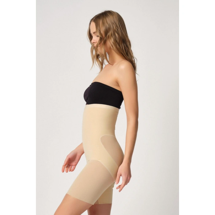 Ten Mı Emay 2929 Double Tül Paçalı Lazer Korse