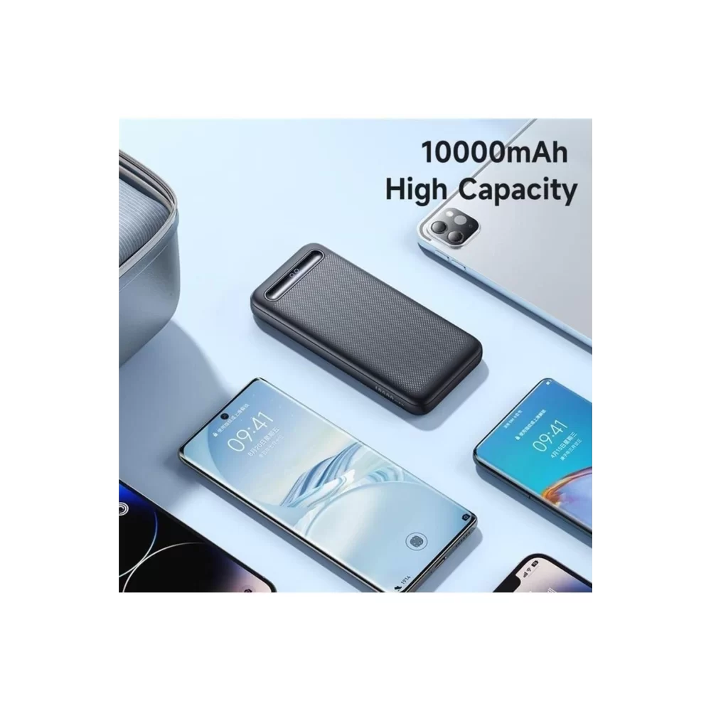 Tx 10000mah Powerbank Led Ekranlı 10.000 Mah Taşınabilir Şarj Cihazı Siyah Mc-4422 Tex Yeni Mod