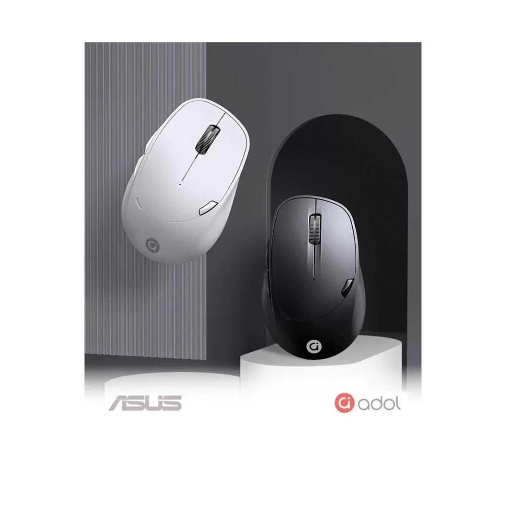 Asus Ms012 2,4gh Wireless Bluetooth Kablosuz Mouse Beyaz Apple Macbook Uyumlu