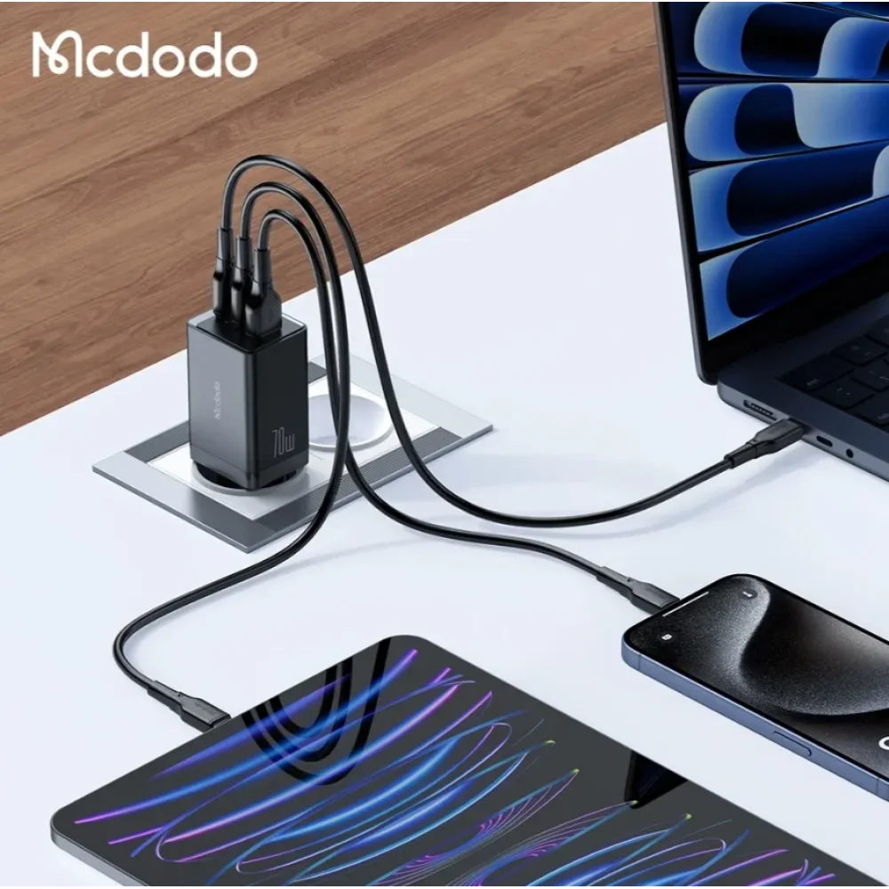 Mcdodo CH-1541 70W GaN Mini Hızlı Şarj Adaptörü