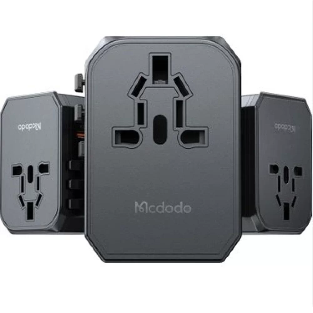 Mcdodo CP-4290 33W PD Hızlı Şarj Universal Seyahat Adaptörü, Siyah