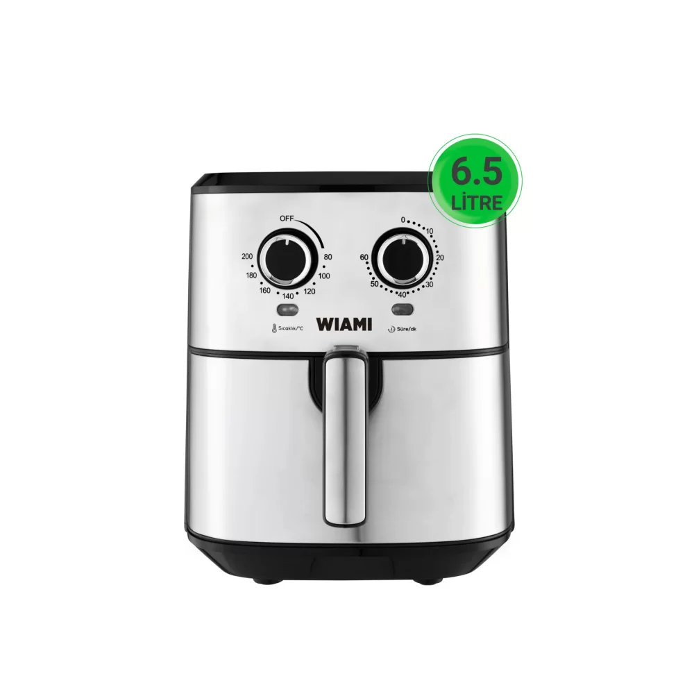 Wiami 6.5 Lt Retro Yağsız Hava Fritözü TTAF-500MS Retro AirFryer 6.5Lt