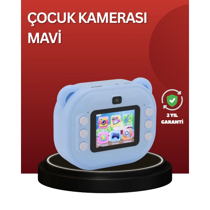 24MP HD Şipşak Kamera – Termal Baskılı, Çift Lensli HD