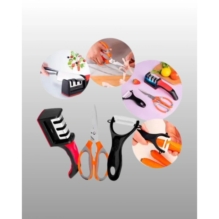 3’lü Mutfak Makası Seti