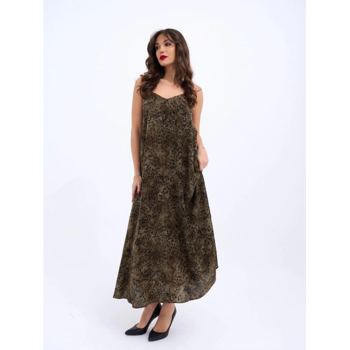 6250 ELBİSE-SİYAH HAKİ