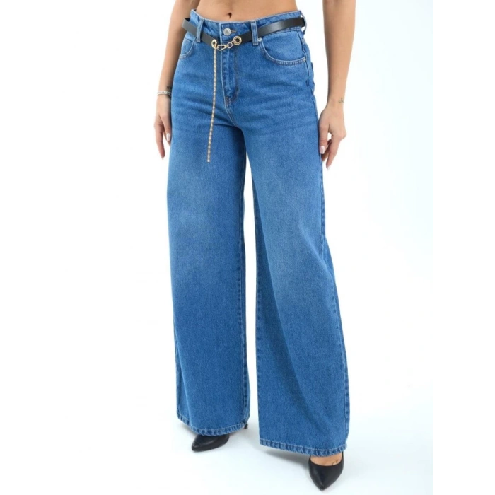 7398 KOT PANTOLON-MAVİ