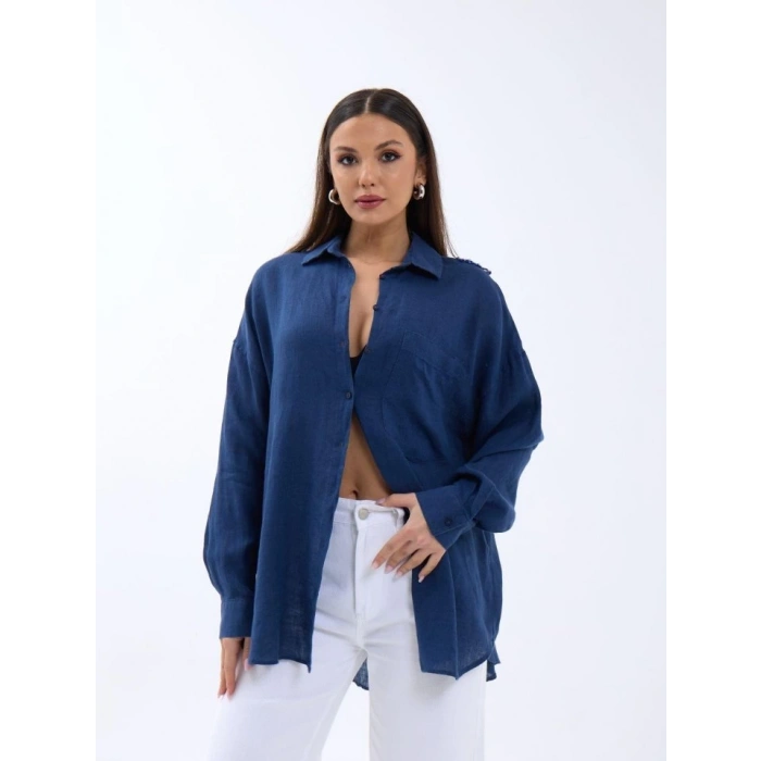 7399 GÖMLEK-LACİVERT