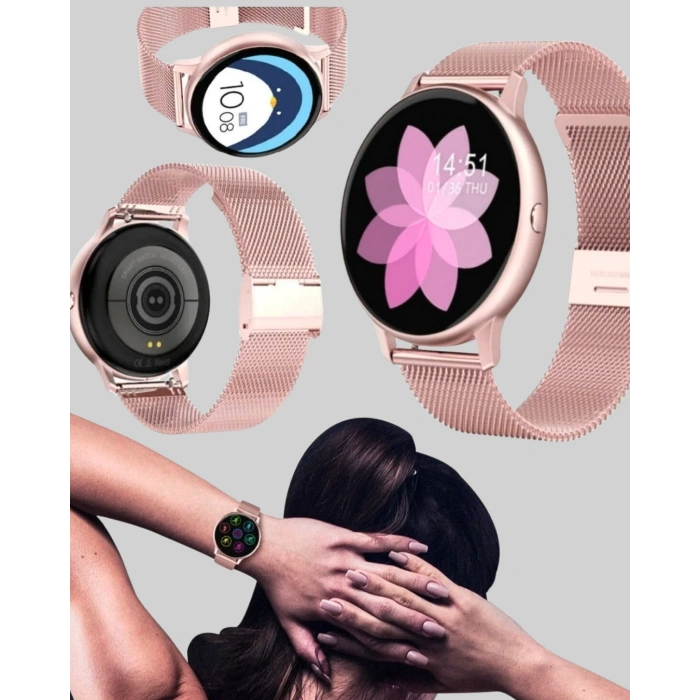 Akıllı Saat – Bluetooth Arama, Suya Dayanıklı, Renkli Ekran