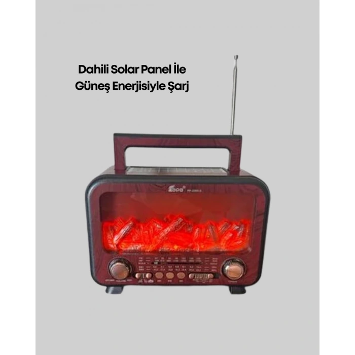 Alev Efektli Bluetooth Hoparlör